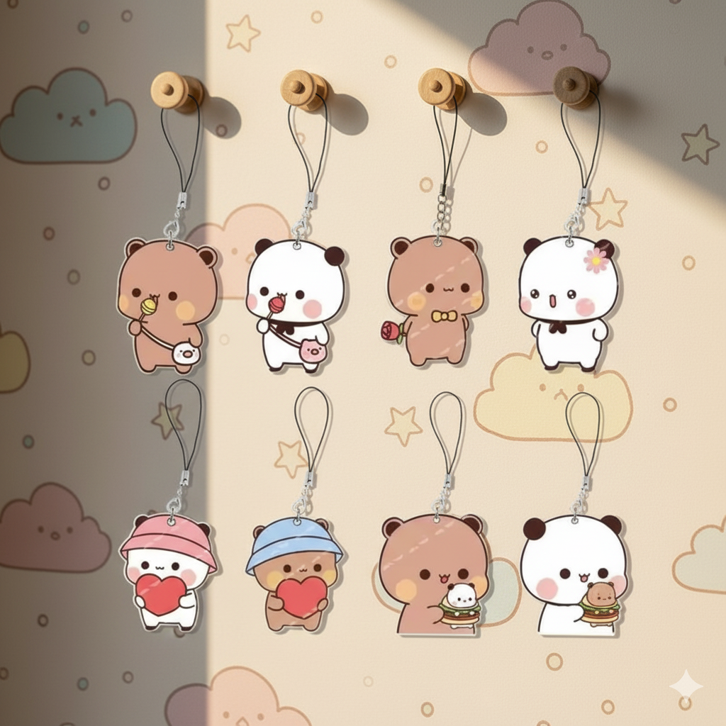 Bubu Dudu Mobile Phone Charms