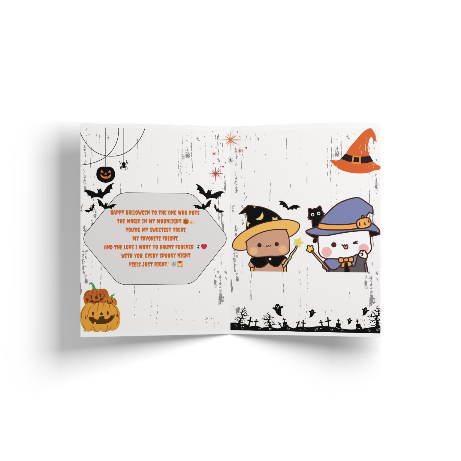 Bubu Dudu Halloween Kawaii Card