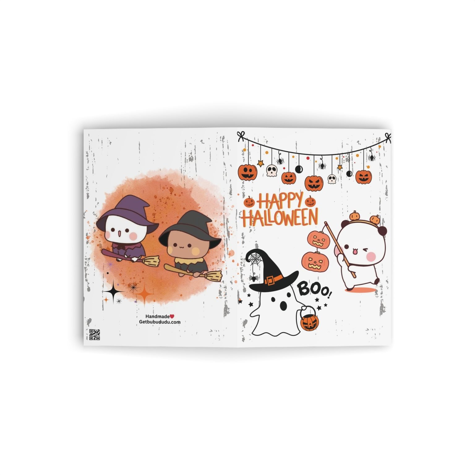 Bubu Dudu Halloween Kawaii Card