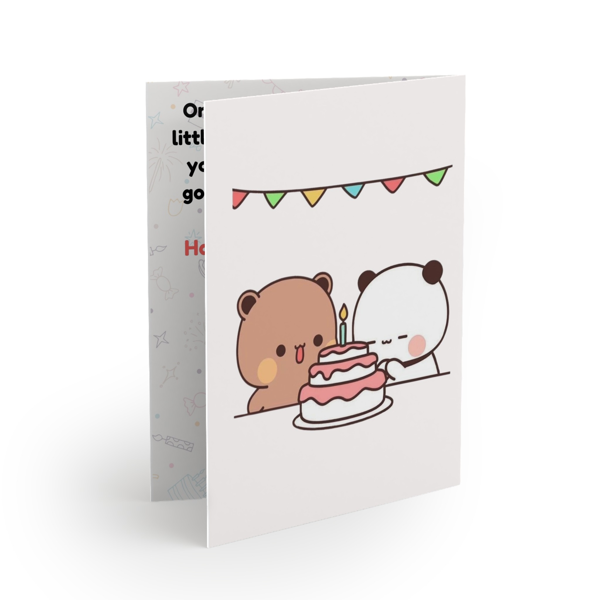 Bubu Birthday Greeting Card