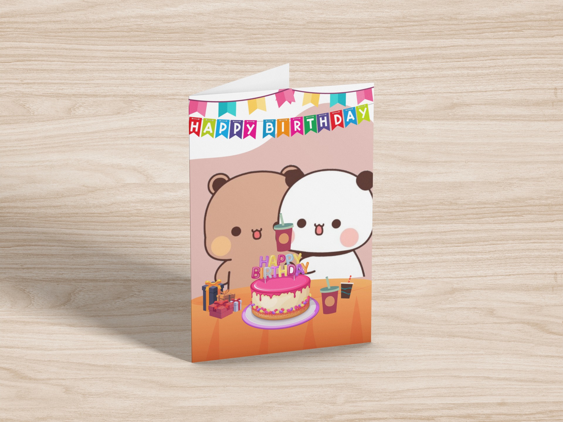 Bubu Dudu Birthday Greeting Card