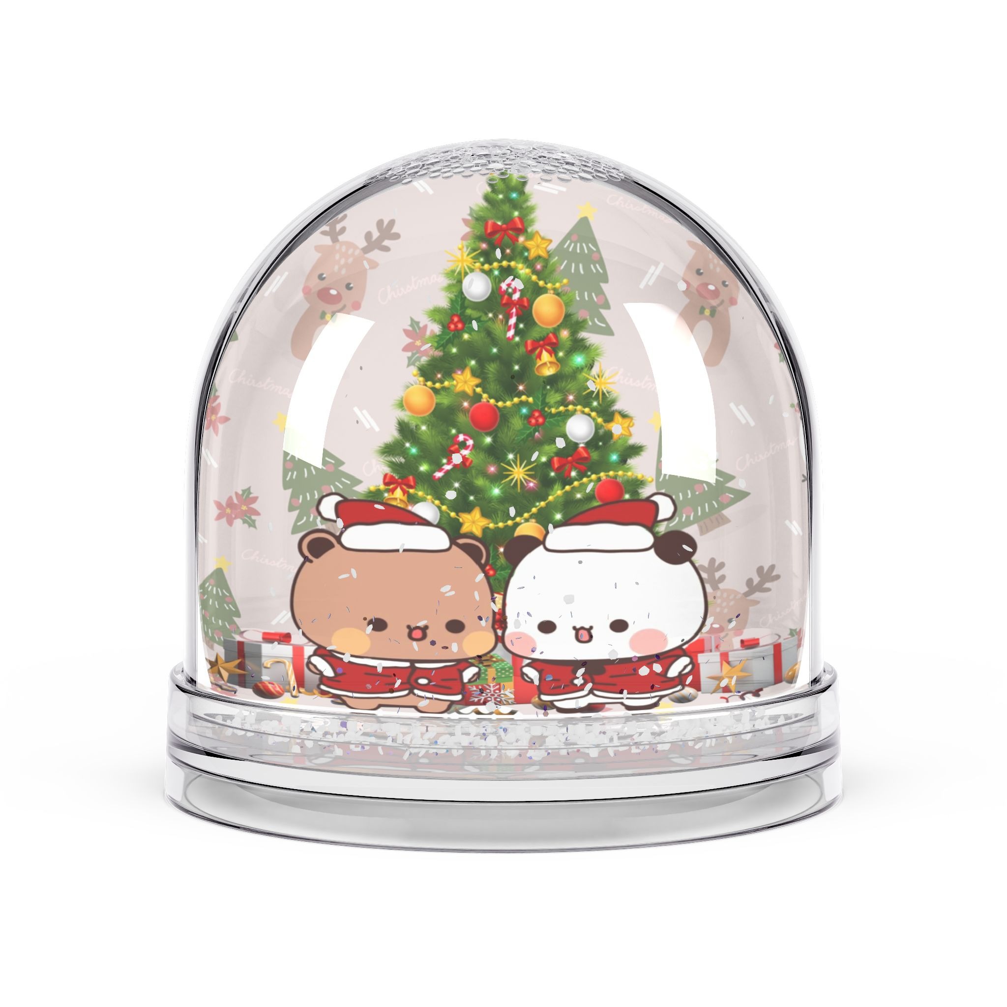Bubu Dudu Christmas Snow Globe