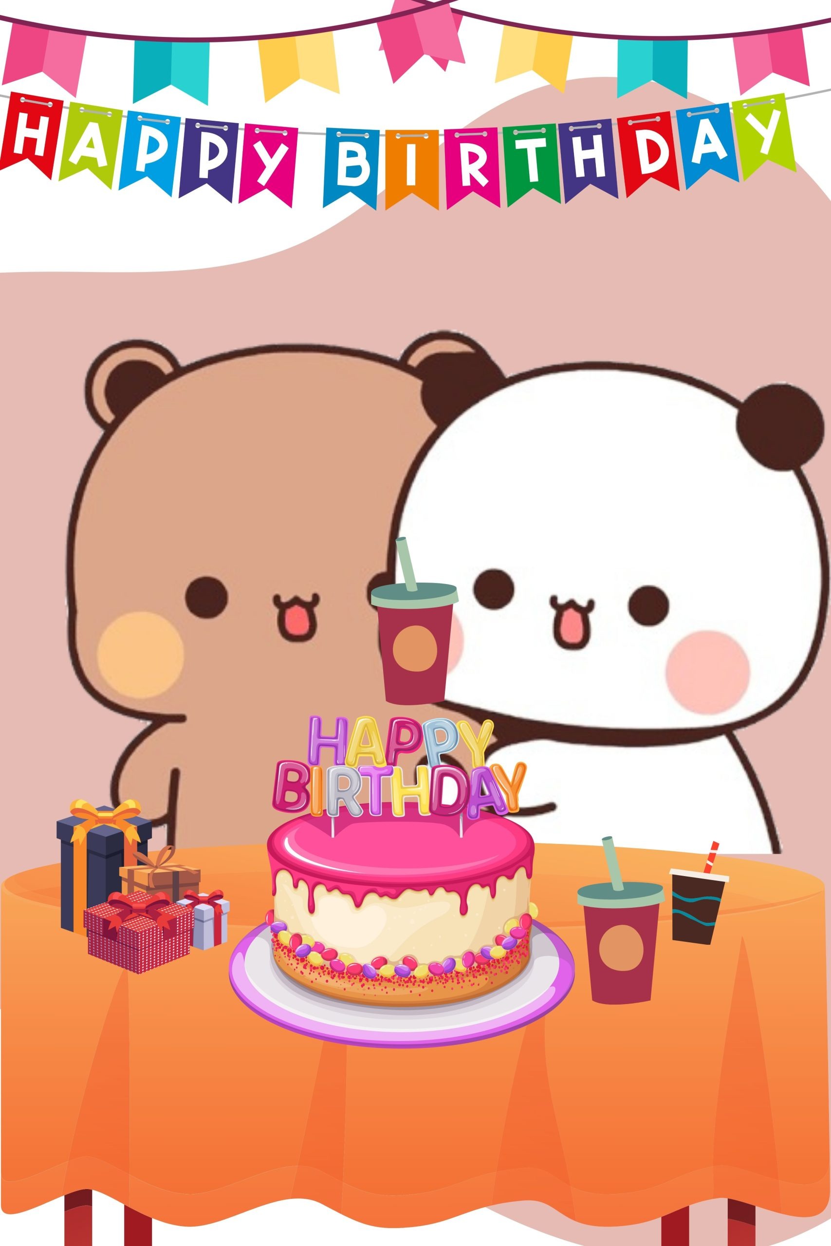 Bubu Dudu Birthday Greeting Card