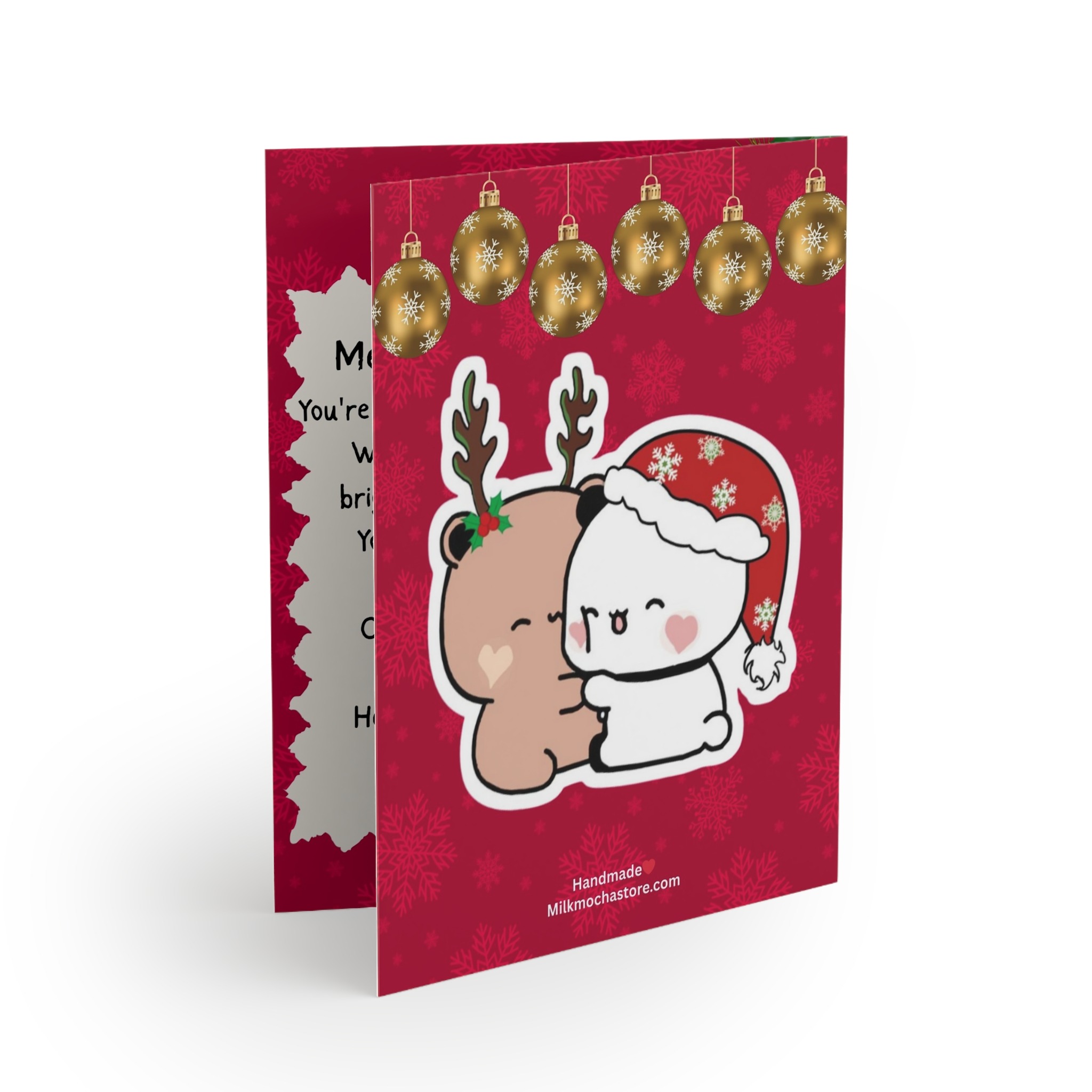 Bubu Dudu Christmas Greeting Card