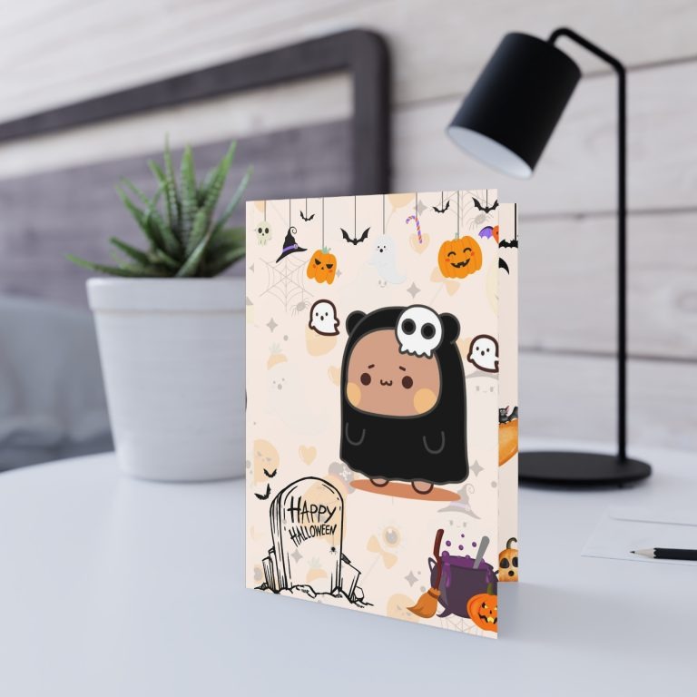 Bubu Dudu Halloween Handmade Card
