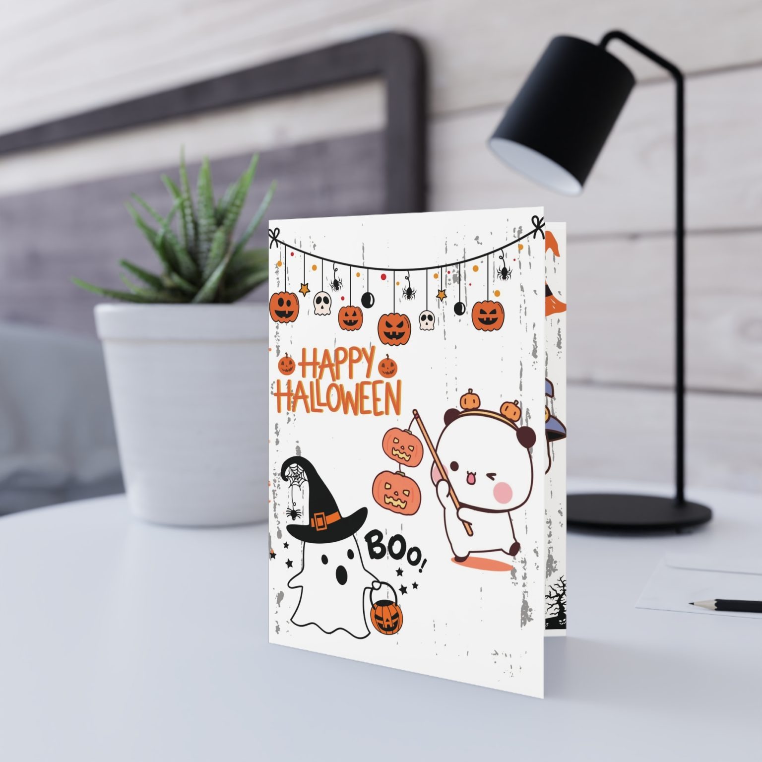Bubu Dudu Halloween Kawaii Card