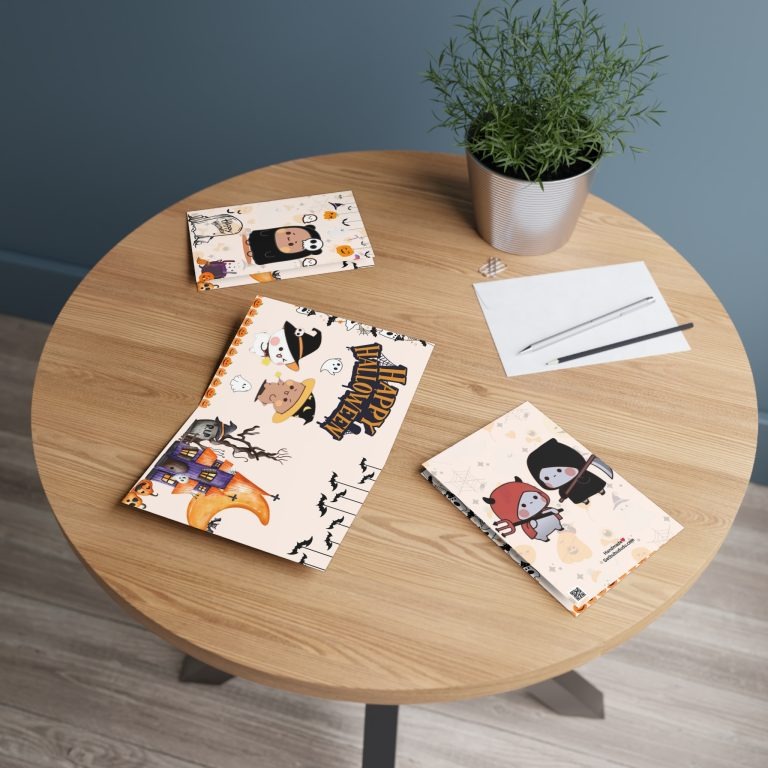 Bubu Dudu Halloween Handmade Card