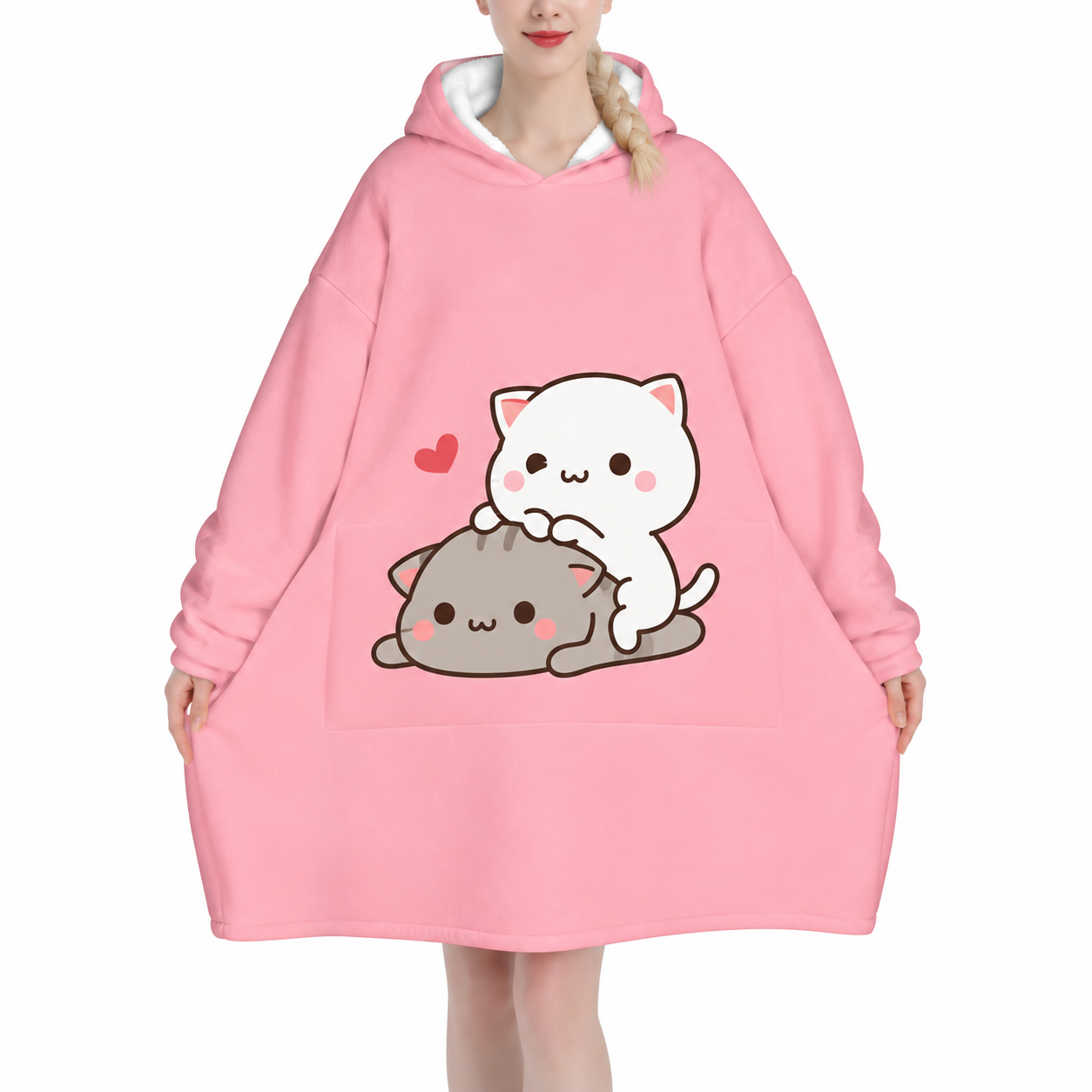 Peach Goma Blanket Hoodie (8) Peach Goma Blanket Hoodie
